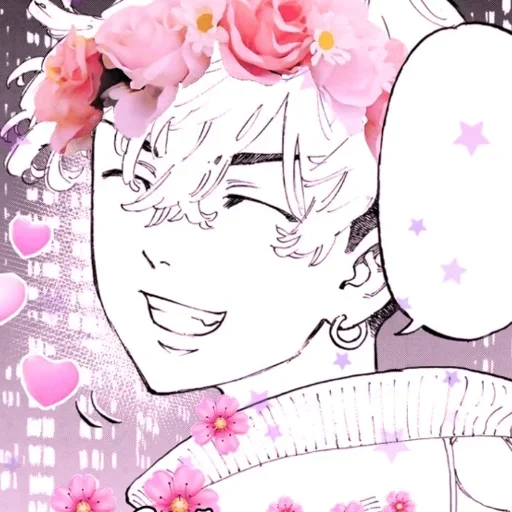 flower drawing illustration