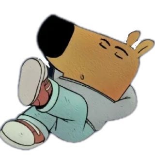 Sticker Чиловый парень - 3