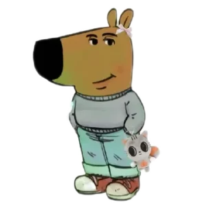 Sticker Чиловый парень - 11