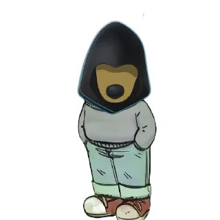 Sticker Чиловый парень - 5