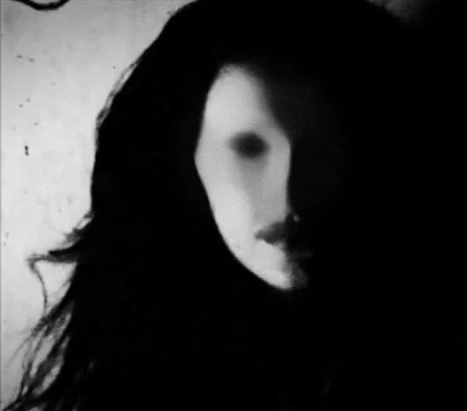 черно-белый девочка человеческое лицо