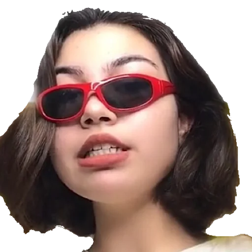 human face lip goggles