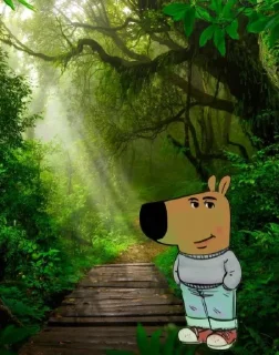 Sticker Chill guy yandme - 1