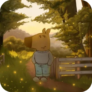 Sticker Chill guy yandme - 8