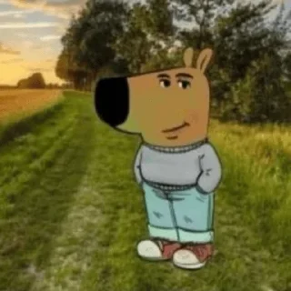 Стикер Чилловый паренек @chillmanchannel - 5