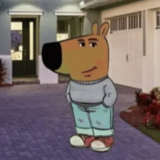 Стикер Чилловый паренек @chillmanchannel - 1