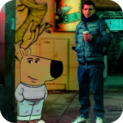 Sticker ChillovyjParenProstoLyubitChillit - 1