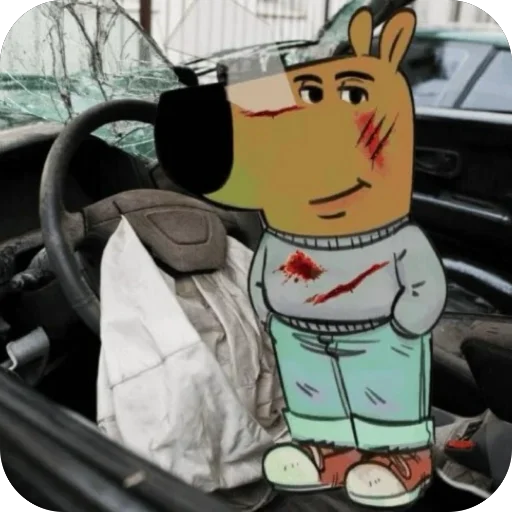 Sticker ChillovyjParenProstoLyubitChillit - 1