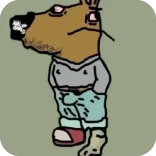 Sticker чилловый парень - 2