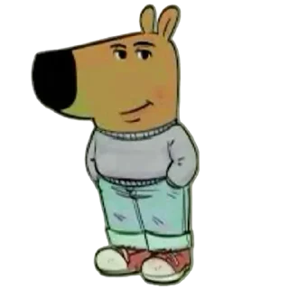 Стикер чилловый паренек - 0