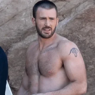 Sticker Chris Evans @stickersmania - 2