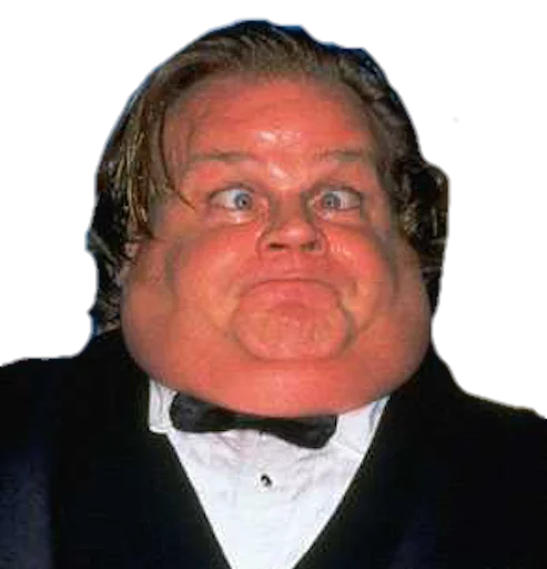 person human face bow tie