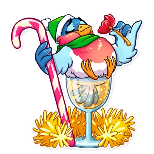 Sticker ChrisTheBullfinch - 1