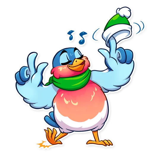 Sticker ChrisTheBullfinch - 1