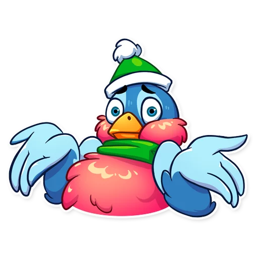 Sticker Chris the Bullfinch - 7