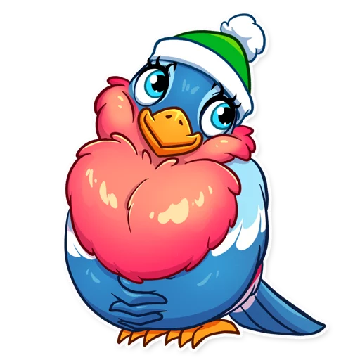 Sticker ChrisTheBullfinch - 1