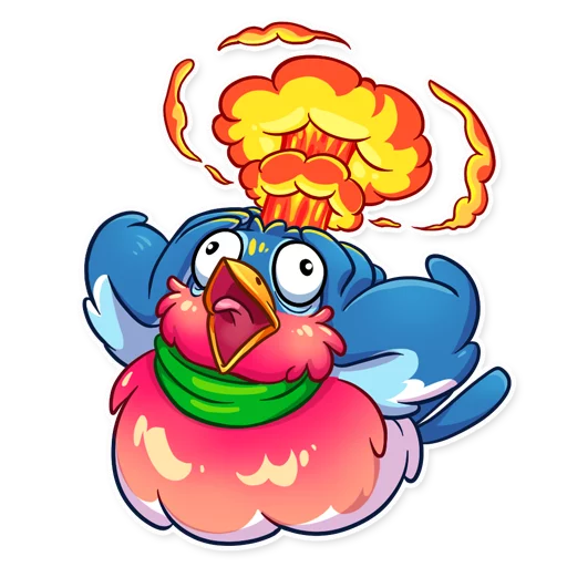 Sticker ChrisTheBullfinch - 1