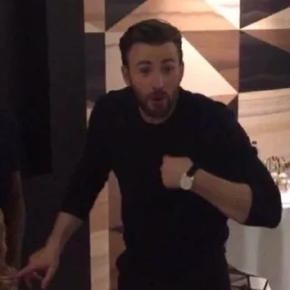 Стикер Chris Evans (by @nichieq) - 7