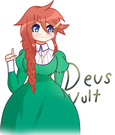 Sticker Christ_chan - 1