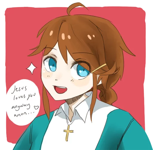 Sticker Christ_chan - 1