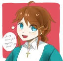 Sticker Christ-chan - 2