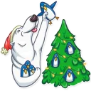 Стикер Сhristmas is Сoming - 11