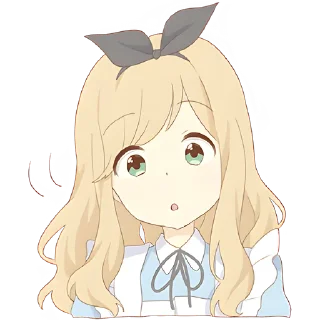 Sticker Чудесная Алиса @Nyasticks - 10