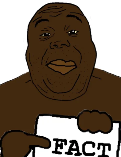 Стикер ChudSupremacist - 1