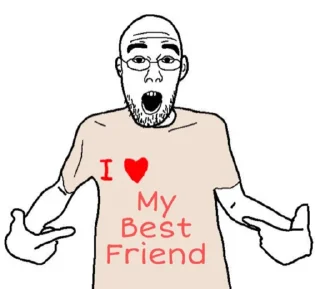 Sticker Chud Supremacist - 7