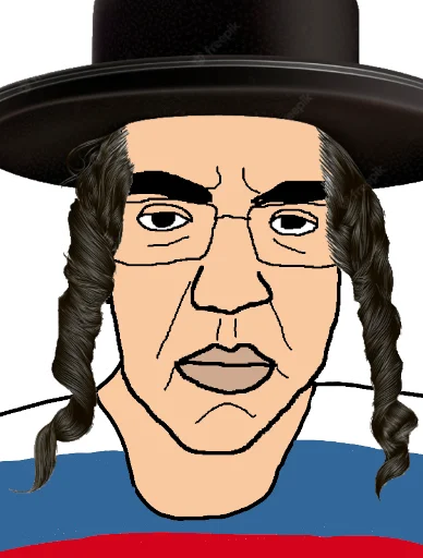 hat drawing human face