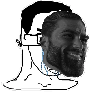 human face sketch man