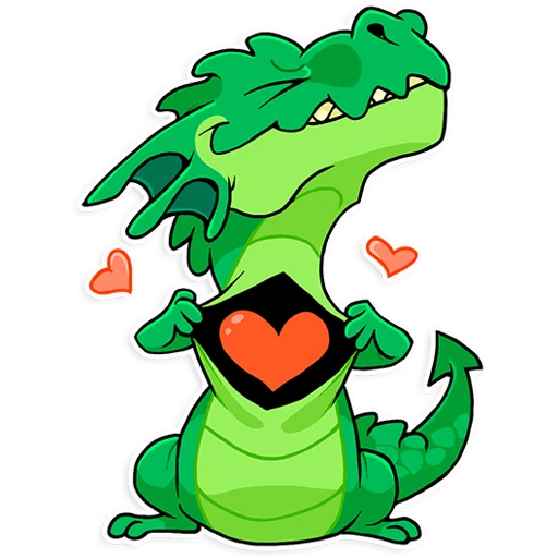 Sticker Дракончик Чушуй - 9