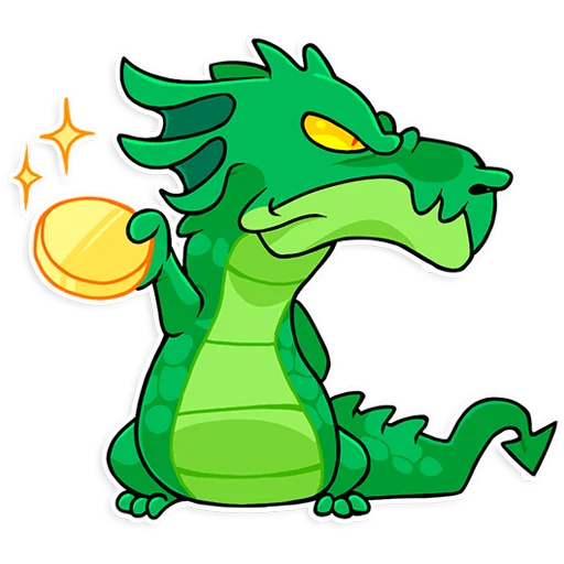 Sticker Дракончик Чушуй - 6