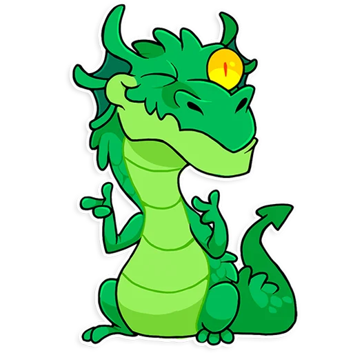 Sticker Дракончик Чушуй - 3