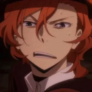 Стикер Chuuya Nakahara @Animecouplegallery - 6