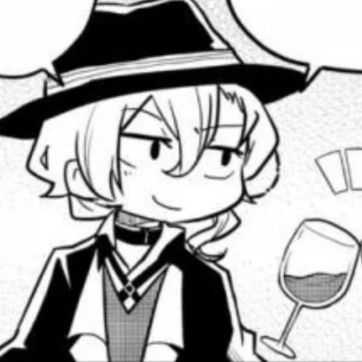 Стикер ~Chuuya² | @Thekumori 🍷 - 8