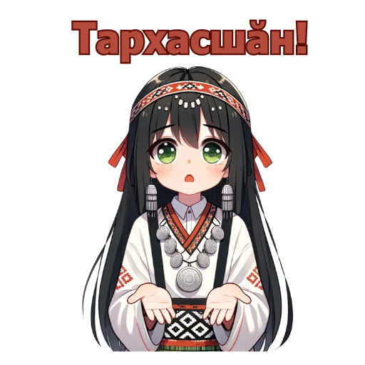 Sticker ChuvashHere - 1