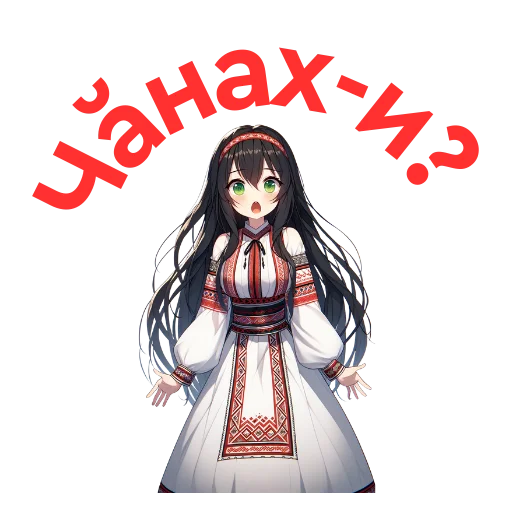 Sticker ChuvashHere - 1