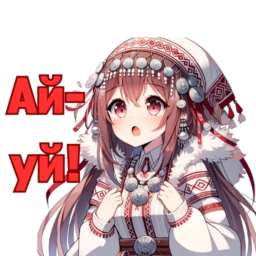 Sticker ChuvashHere - 1