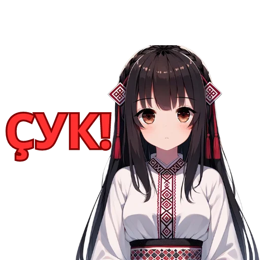 Sticker ChuvashHere - 1