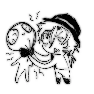 Стикер Тгк: https://t.me/nyazai_art - 4