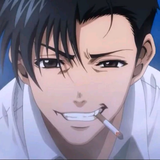 аниме мультфильм человеческое лицо