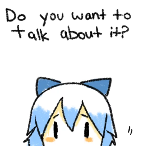 Sticker cirno - 8
