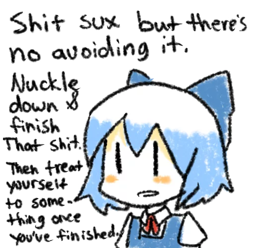 Sticker cirno - 1