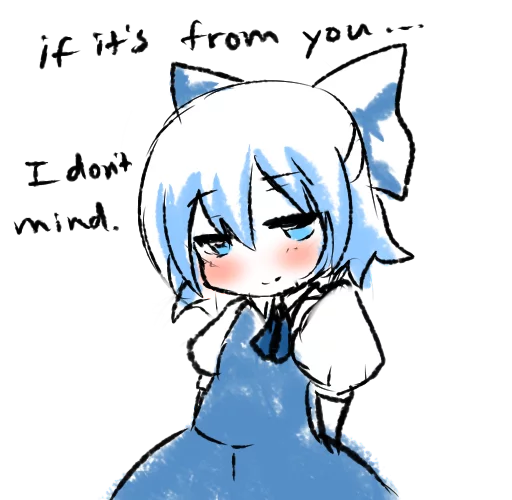 Sticker cirno - 0