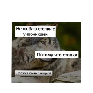 Sticker Цитатник Волка - 3