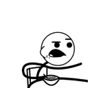 Стикер Classic rage faces - 8