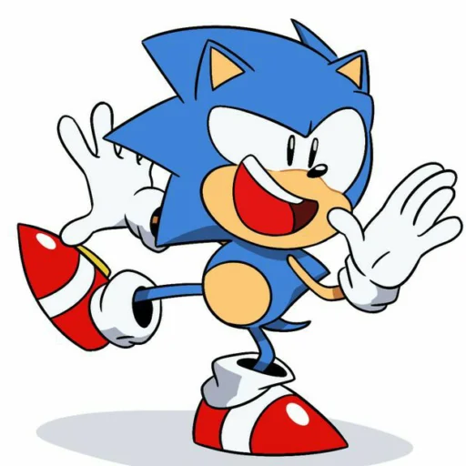 Classic Sonic by (@sonic_the_hednehog) - 