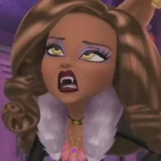 Стикер Clawdeen Wolf - 7