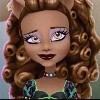 Стикер Clawdeen Wolf - 9